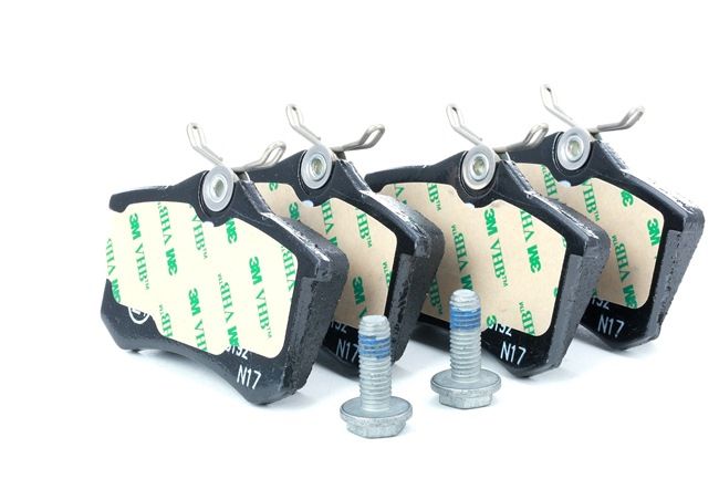 ATE 13.0460-2820.2: Plaquettes de frein avec vis d'étrier de frein