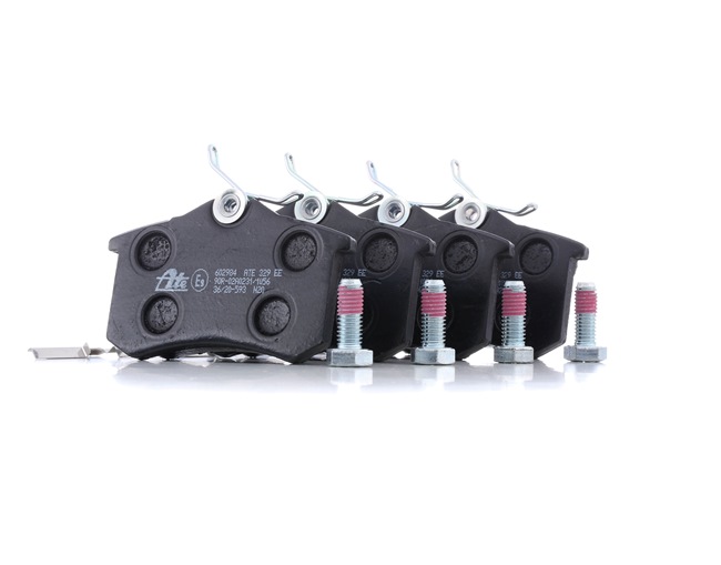 ATE 13.0460-2984.2: Juego de pastillas de freno con accesorios, con tornillos pinza freno