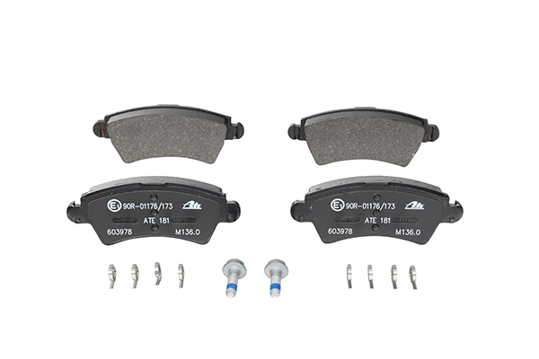 ATE 13.0460-3968.2 Remblokken RENAULT TRAFIC Open laadbak/ Chassis (PXX) 64 Pk Diesel kosten