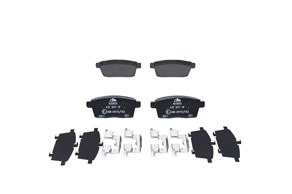 ATE 13.0460-5605.2 Τακάκια φρένων MAZDA CX-7 (ER) 238 PS Βενζίνη κόστος
