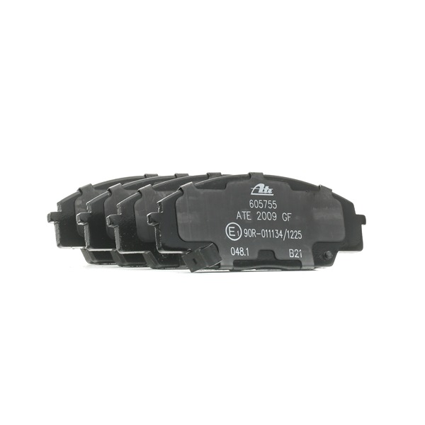 ATE 13.0460-5755.2 Комплект спирачно феродо, дискови спирачки HONDA S2000 (AP) 239 K.C. бензин цена