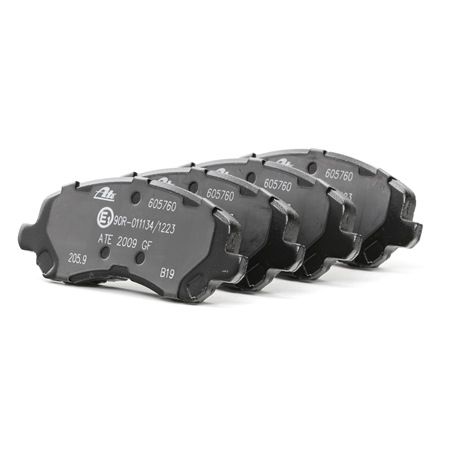 ATE 13.0460-5760.2 Remblokken MITSUBISHI Lancer 8 Limousine (CY_A, CZ_A) 150 Pk Benzine kosten