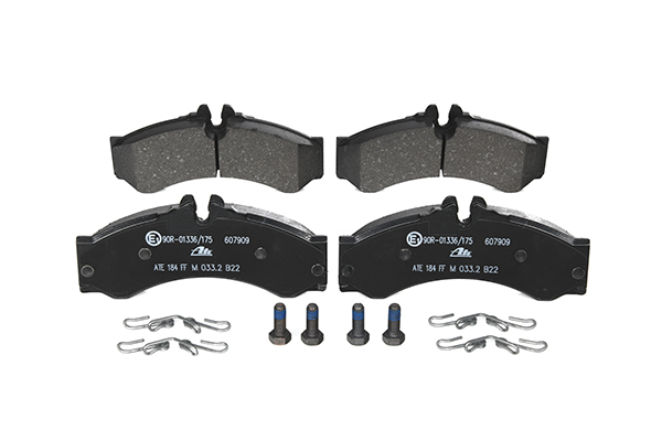 ATE 13.0460-7909.2 Remblokken MERCEDES-BENZ SPRINTER 4-t Open laadbak/ Chassis (904) 143 Pk Benzine kosten