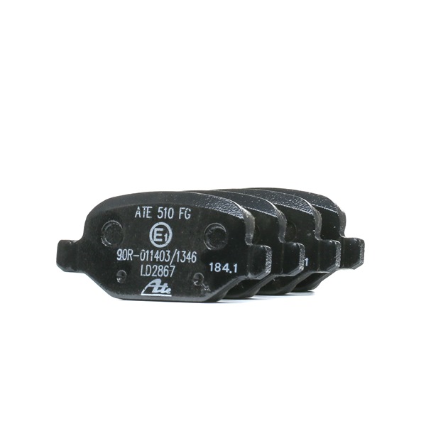 ATE Ceramic 13.0470-2867.2 Комплект спирачно феродо, дискови спирачки ALFA ROMEO 147 (937) 110 K.C. дизел цена