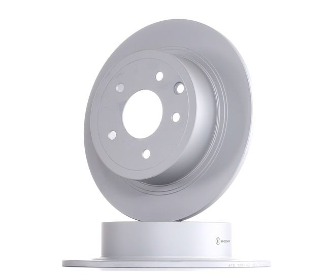 ATE 24.0109-0157.1: Disco de freno Ø: 291,5mm, macizo, Ø: 291,5mm, revestido