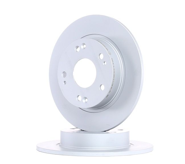 ATE 24.0109-0158.1: Piduriketas Ø: 260,0mm, täis, Ø: 260,0mm, kaetud, koos kruvidega
