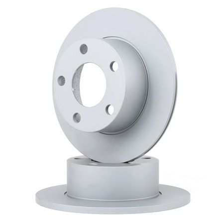 ATE 24.0110-0201.1: Disco de freno Ø: 245,0mm, macizo, Ø: 245,0mm, revestido