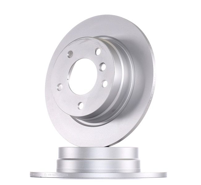 ATE 24.0110-0202.1: Disco de freno Ø: 280,0mm, macizo, Ø: 280,0mm, revestido, con tornillos