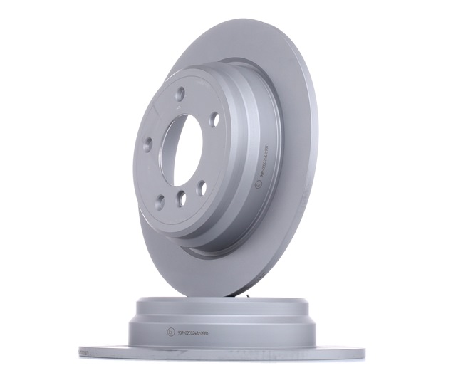 ATE 24.0110-0227.1: Bremsscheibe Ø: 298,0mm, voll, Ø: 298,0mm, beschichtet, mit Schrauben