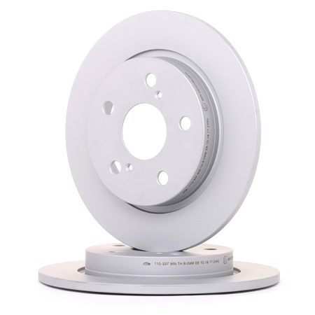 ATE 24.0110-0337.1: Jarrulevy Ø: 270,0mm, täysi, Ø: 270,0mm, pinnoitettu