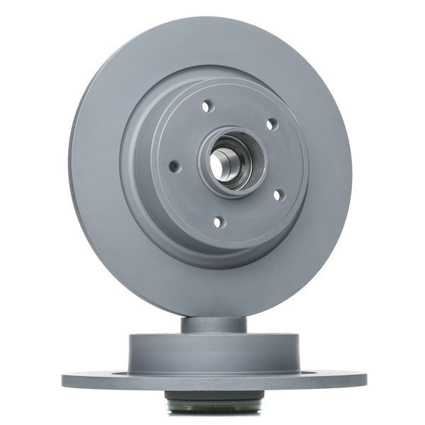 ATE 24.0111-0101.2: Disco de freno Ø: 274,0mm, macizo, Ø: 274,0mm, revestido, con cojinete rueda, con anillo sensor ABS