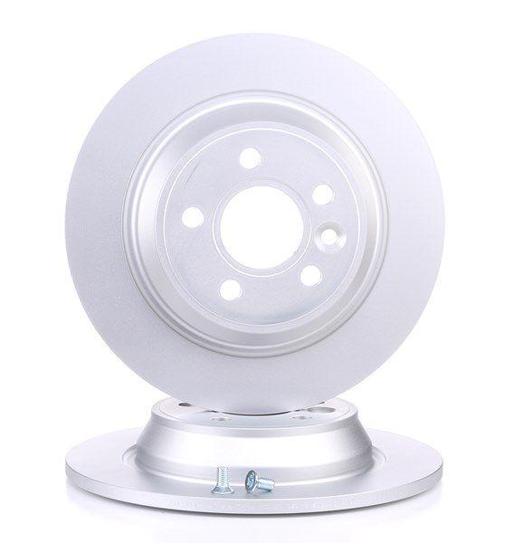 ATE 24.0111-0145.1: Disco de freno Ø: 302,0mm, macizo, Ø: 302,0mm, revestido, con tornillos