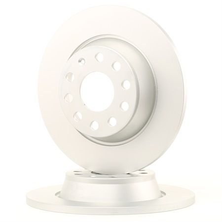 ATE 24.0112-0169.1: Disque de frein Ø: 282,0mm, plein, Ø: 282,0mm, revêtu, avec vis/boulons