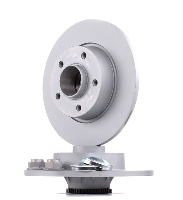 ATE 24.0112-0177.2: Disco de freno Ø: 280,0mm, macizo, Ø: 280,0mm, revestido, con cojinete rueda, con anillo sensor ABS