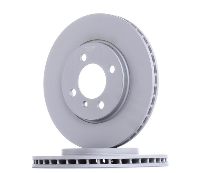 ATE 24.0122-0122.1: Disco de freno Ø: 260,0mm, ventilado, Ø: 260,0mm, revestido