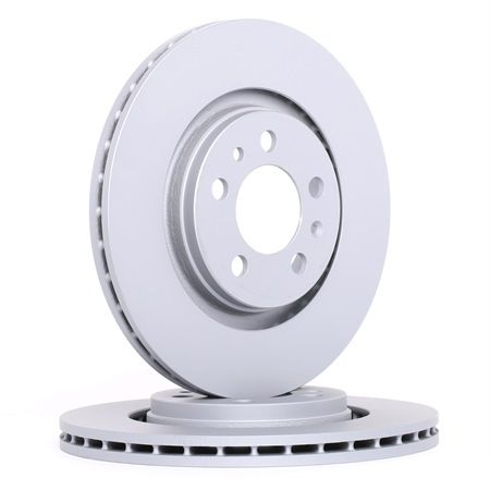 ATE 24.0122-0150.1: Disco de freno Ø: 280,0mm, ventilado, Ø: 280,0mm, revestido, con tornillos
