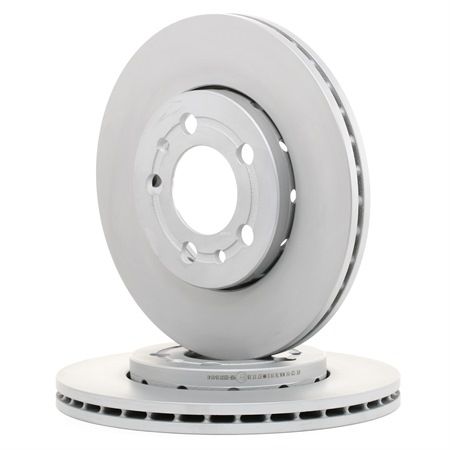 ATE 24.0122-0151.1: Bromsskiva Ø: 256mm, ventilerad, Ø: 256mm, belagd, med skruvar