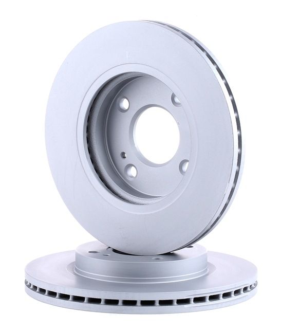 ATE 24.0123-0113.1: Disco de freno Ø: 258,0mm, ventilado, Ø: 258,0mm, revestido