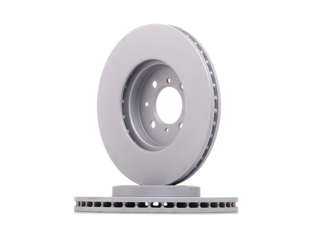 ATE 24.0125-0161.1: Bremsscheibe Ø: 282,0mm, Belüftet, Ø: 282,0mm, beschichtet