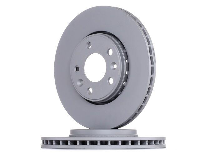 ATE 24.0126-0158.1: Bremsscheibe Ø: 296,0mm, Belüftet, Ø: 296,0mm, beschichtet, mit Schrauben