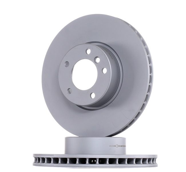 ATE 24.0130-0107.1: Disco de freno Ø: 324,0mm, ventilado, Ø: 324,0mm, revestido, con tornillos