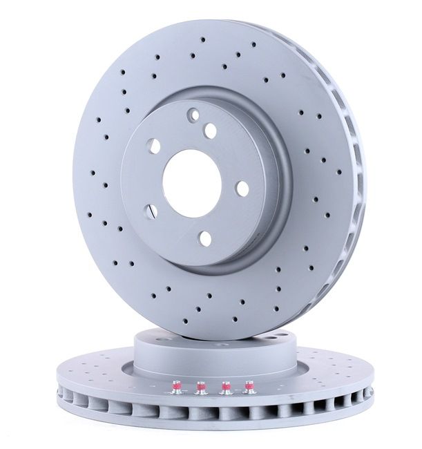 ATE 24.0132-0100.1 Δισκόπλακα MERCEDES-BENZ C-class T-modell (S204) 224 PS Πετρέλαιο κόστος