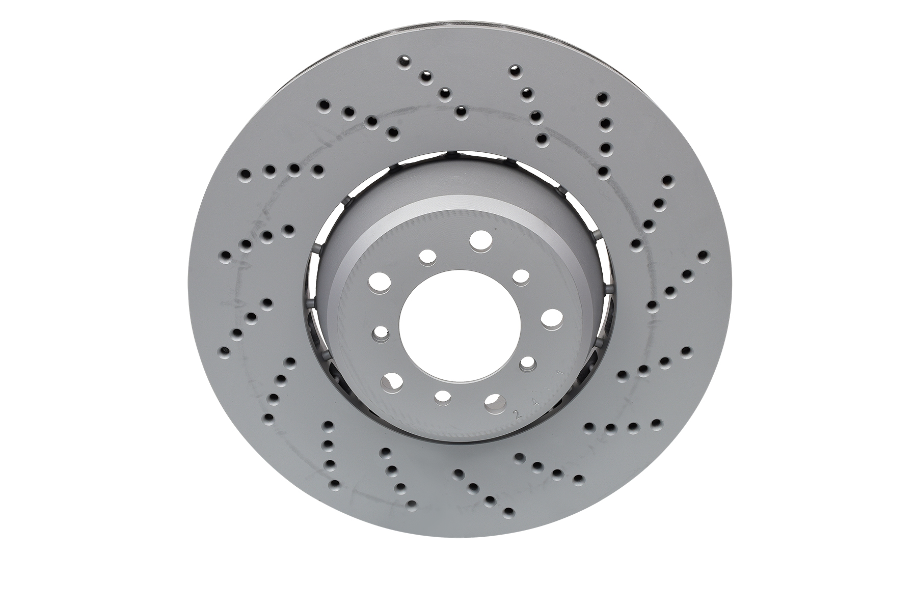 ATE 24.0136-0116.2: Disco de freno Ø: 374,0mm, disco de freno de dos piezas, perforado/ventil. int., Ø: 374,0mm, revestido, con tornillos