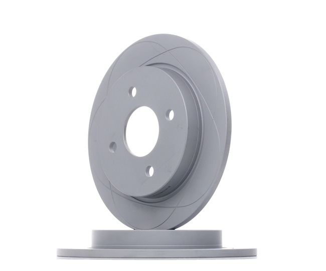ATE 24.0310-0115.1: Disco de freno Ø: 253,0mm, macizo, Ø: 253,0mm, revestido PowerDisc