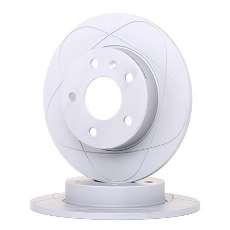 ATE 24.0310-0250.1: Disco de freno Ø: 264,0mm, macizo, Ø: 264,0mm, revestido, con tornillos PowerDisc