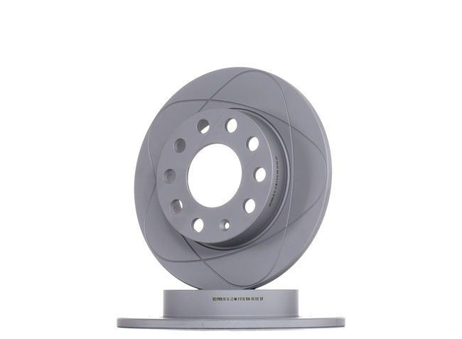 ATE 24.0310-0261.1: Disque de frein Ø: 245,0mm, plein, Ø: 245,0mm, revêtu PowerDisc
