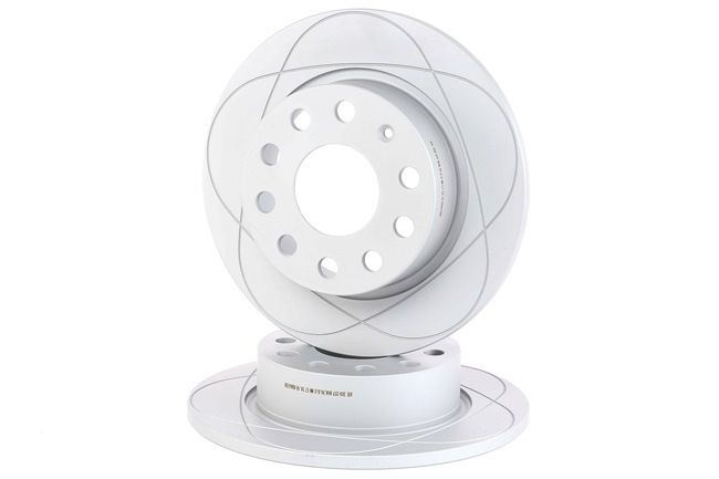 ATE 24.0310-0277.1: Disco de freno Ø: 253,0mm, macizo, Ø: 253,0mm, revestido, con tornillos PowerDisc