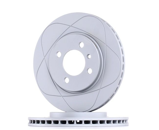 ATE 24.0322-0122.1: Bremsscheibe Ø: 260,0mm, Belüftet, Ø: 260,0mm, beschichtet PowerDisc
