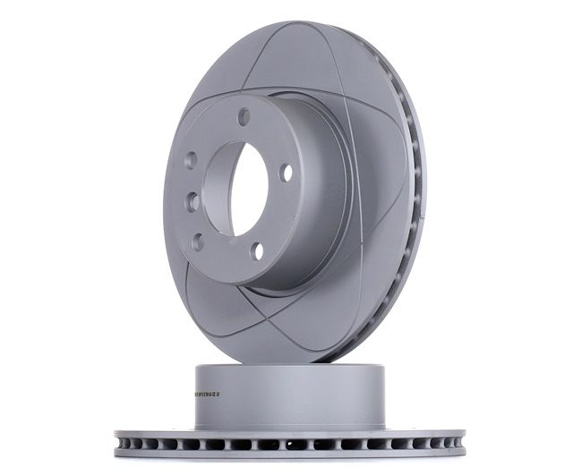 ATE 24.0322-0159.1: Disco de freno Ø: 296,0mm, ventilado, Ø: 296,0mm, revestido, con tornillos PowerDisc