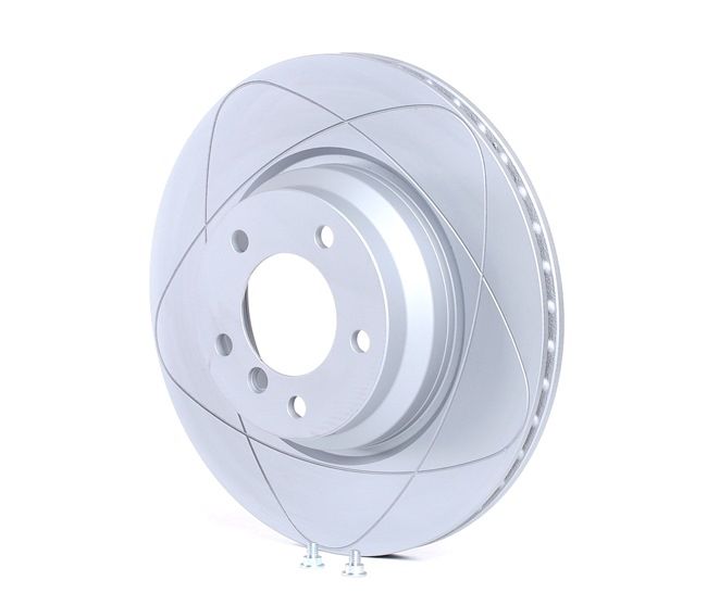 ATE 24.0324-0200.1: Disco de freno Ø: 330,0mm, ventilado, Ø: 330,0mm, revestido, con tornillos PowerDisc