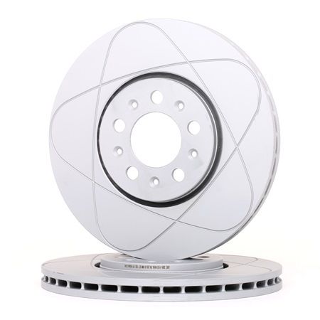 ATE 24.0325-0113.1: Brzdový kotouč R: 288mm, větráno, R: 288mm, nátěr, se šrouby PowerDisc