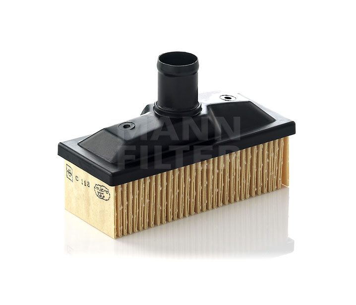 MANN-FILTER C 118 Filtras, karterio alsuoklis MERCEDES-BENZ SL (R107) 177 AG benzinas kaina