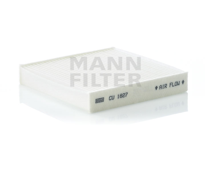 MANN-FILTER CU 1827: Filtru, aer habitaclu Filtru de particule