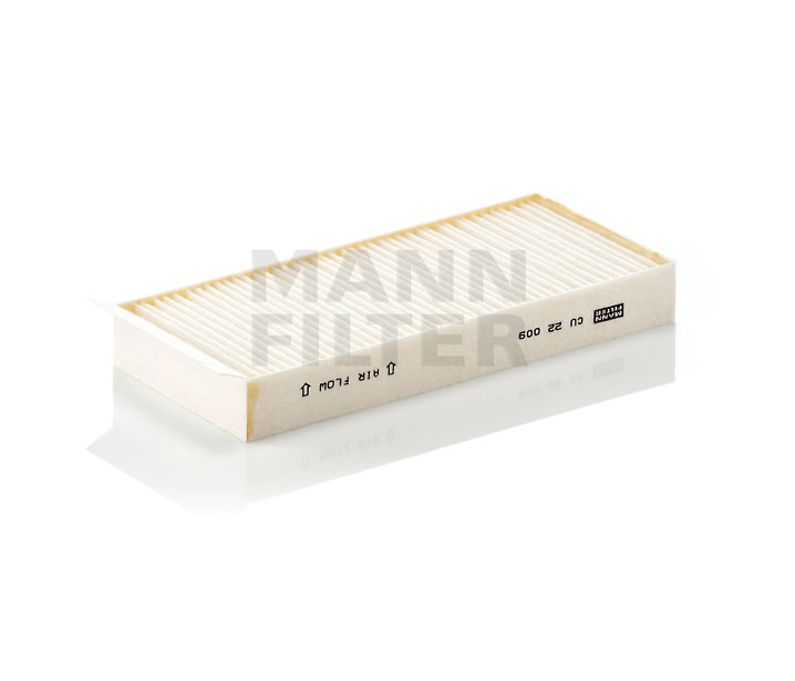 MANN-FILTER CU 22 009-2 Salono filtras SSANGYONG Kyron SUV 150 AG benzinas kaina