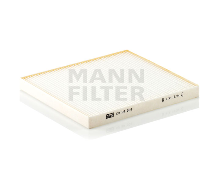 MANN-FILTER CU 24 001: Filtrs, Salona telpas gaiss Daļiņu filtrs