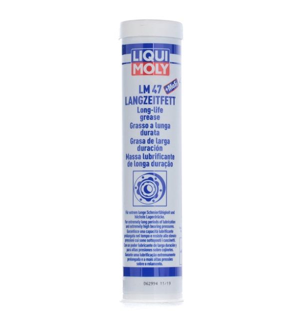LIQUI MOLY 3520: Vaselina pe baza de molibden LM 47 Langzeitfett + MoS2