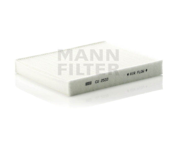 MANN-FILTER CU 2533-2: Suodatin, sisäilma Hiukkassuodatin