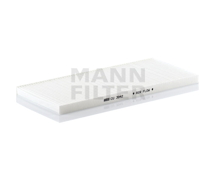 MANN-FILTER CU 3942: Filtr, vzduch v interiéru filtr částic