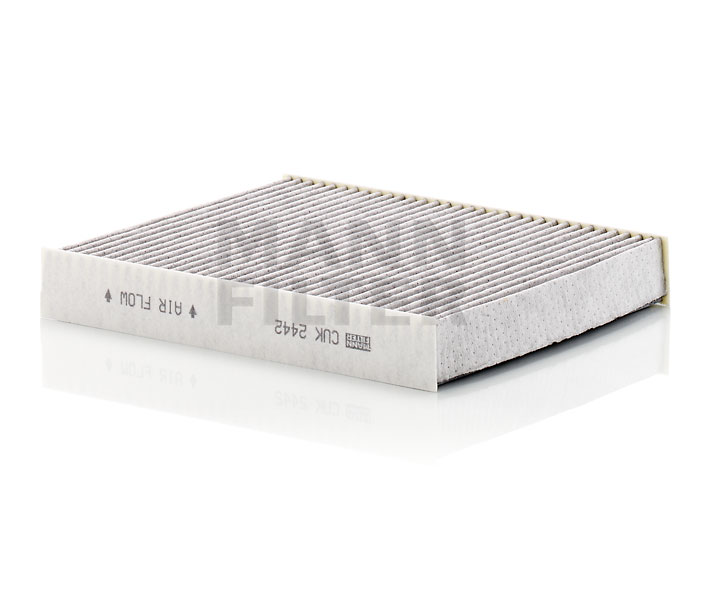 MANN-FILTER CUK 2442 Innenraumfilter Aktivkohlefilter