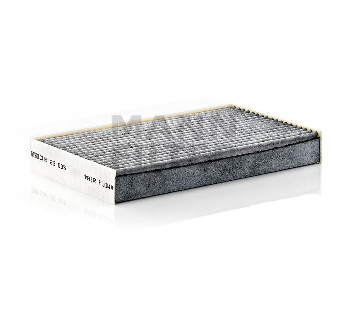 MANN-FILTER CUK 26 005: Filtrs, Salona telpas gaiss Aktivētās ogles filtrs
