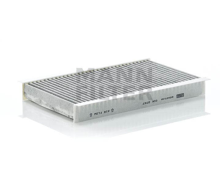 MANN-FILTER CUK 2747: Filtru, aer habitaclu Filtru carbon activ