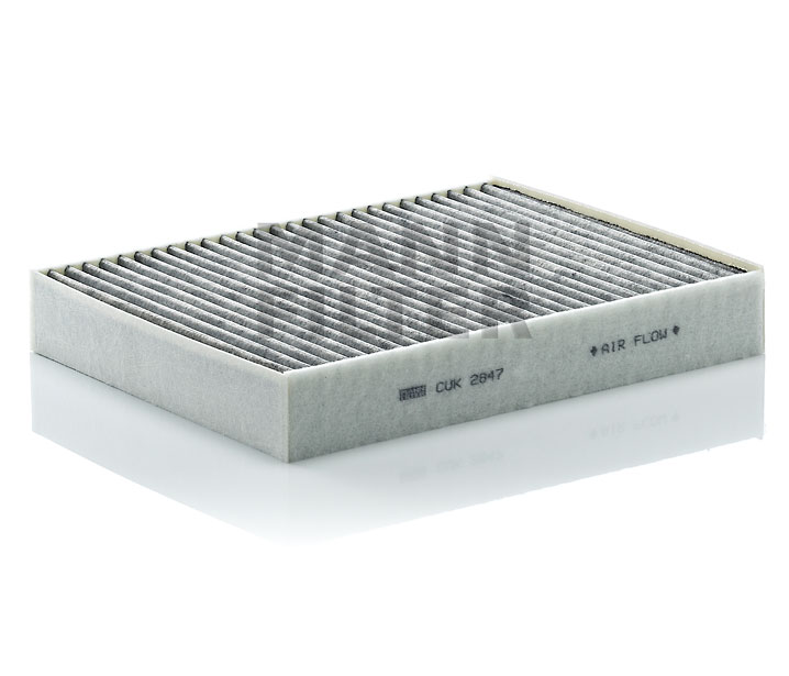 MANN-FILTER CUK 2847 Interieurfilter PORSCHE Cayenne (92A) 440 Pk Benzine kosten