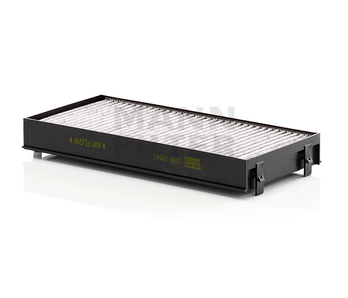 MANN-FILTER CUK 2941-2: Filtre d'habitacle Filtre à charbon actif