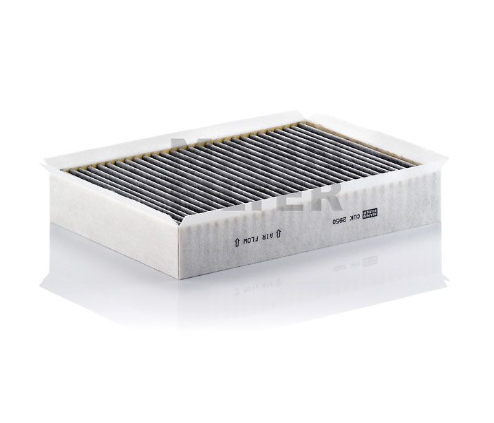 MANN-FILTER CUK 2950: Kupéfilter aktivtkolfilter