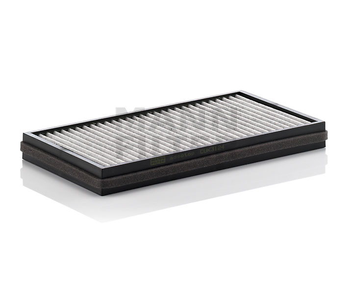 MANN-FILTER CUK 3124-2: Filtre d'habitacle Filtre à charbon actif