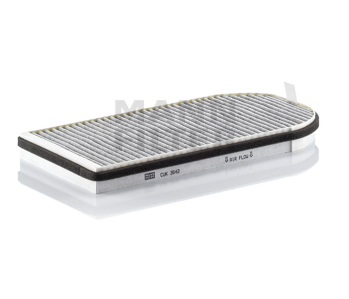 MANN-FILTER CUK 3642-2: Suodatin, sisäilma Aktiivihiilisuodatin
